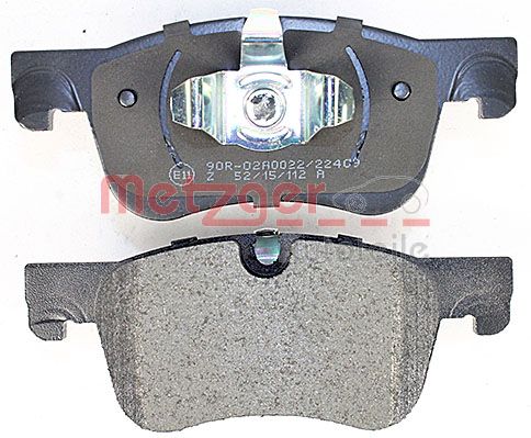 METZGER 1170804 Bremsbelagsatz, Scheibenbremse